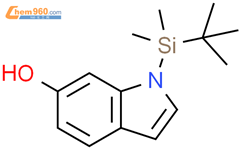 1H-Indol-6-ol, 1-[(1,1-dimethylethyl)dimethylsilyl]-结构式图片|1394919-24-4结构式图片