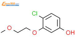 4-Chloro-3-(2-methoxyethoxy)phenol结构式图片|1394968-35-4结构式图片