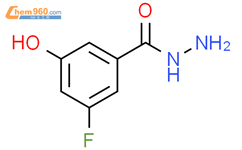 3-Fluoro-5-hydroxybenzohydrazide结构式图片|1394982-23-0结构式图片