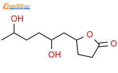 2(3H)-Furanone, 5-(2,5-dihydroxyhexyl)dihydro-