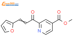 2-（3-呋喃-2-基-丙烯酰基）-异烟酸甲酯结构式图片|1397062-55-3结构式图片