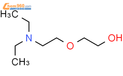 2-(2-二乙氨基乙氧基)乙醇结构式图片|140-82-9结构式图片