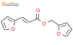 2-Propenoic acid, 3-(2-furanyl)-, 2-furanylmethyl ester结构式图片|140138-16-5结构式图片