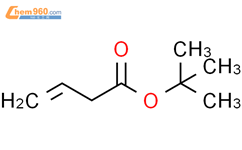 1-丁烯-4-酸叔丁酯结构式图片|14036-55-6结构式图片