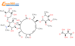 酒石酸泰乐菌素结构式图片|1405-54-5结构式图片