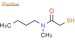 Acetamide N Butyl Mercapto N Methyl