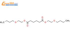 己二酸双(2-丁氧基乙)酯结构式图片|141-18-4结构式图片