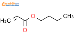 丙烯酸正丁酯结构式图片|141-32-2结构式图片