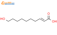 10-羟基-2-癸烯酸结构式图片|14113-05-4结构式图片