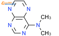 4-Pteridinamine, N,N-dimethyl-结构式图片|14131-04-5结构式图片