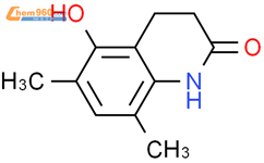 2(1H)-Quinolinone, 3,4-dihydro-5-hydroxy-6,8-dimethyl-结构式图片|141498-73-9结构式图片