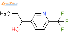 1-(6-(三氟甲基)吡啶-3-基)丙-1-醇结构式图片|1415090-38-8结构式图片