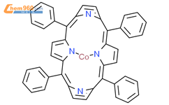 meso-四苯基卟啉钴结构式图片|14172-90-8结构式图片
