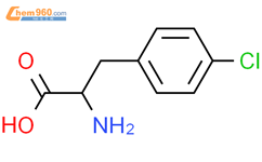 L-4-氯苯丙氨酸结构式图片|14173-39-8结构式图片