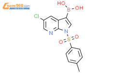 [5-氯-1-(4-甲基苯磺酰基)-1H-吡咯并[2,3-b]吡啶-3-基]硼酸,[5-chloro-1-(4 ...