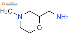 4-甲基吗啉-2-甲胺结构式图片|141814-57-5结构式图片