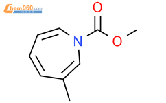 1H-Azepine-1-carboxylic acid, 3-methyl-, methyl ester结构式图片|14194-60-6结构式图片