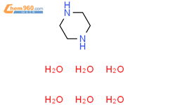 哌嗪(六水)结构式图片|142-63-2结构式图片