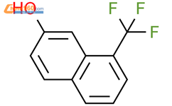 8-(trifluoromethyl)naphthalen-2-ol结构式图片|142116-16-3结构式图片