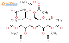alpha-乙酰溴代-D-麦芽糖结构式图片|14257-35-3结构式图片
