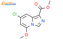 methyl 7-chloro-5-methoxy-imidazo[1,5-a]pyridine-1-carboxylate结构式图片|1427426-19-4结构式图片