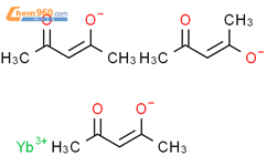 乙酰丙酮镱(III)结构式图片|14284-98-1结构式图片