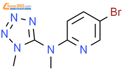 Bromo N Methyl N Methyl H Tetrazol Yl Pyridin Amine