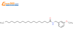 N-(3-甲氧基苄基)-十八碳酰胺