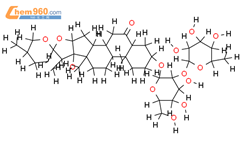 (25R)-3beta,17alpha-Dihydroxy-5alpha-spirostan-6-one 3-O-alpha-L-rhamnopyranosyl-(1->2)-beta-D-glucopyranoside