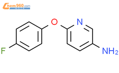 6-(4-氟苯氧基)-3-氨基吡啶结构式图片|143071-78-7结构式图片