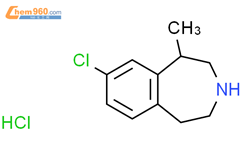 氯卡色林消旋盐酸盐结构式图片|1431697-94-7结构式图片