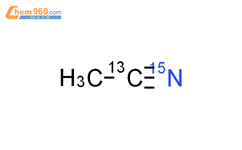 乙酰腈-13C,15N结构式图片|14320-89-9结构式图片