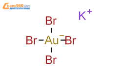 四溴金(III)酸钾二水合物结构式图片|14323-32-1结构式图片