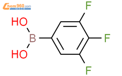 3,4,5-三氟苯硼酸结构式图片|143418-49-9结构式图片