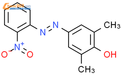 Phenol, 2,6-dimethyl-4-[(2-nitrophenyl)azo]-结构式图片|1435-76-3结构式图片