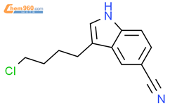 3-(4-氯代丁基)-5-氰基吲哚结构式图片|143612-79-7结构式图片