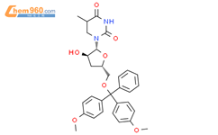 5’-O-(4,4-Dimethoxytrityl)-3’-deoxy-5-methyluridine