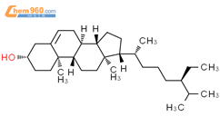 (3β,20R)-20-[(4R)-4-Ethyl-5-methylhexyl]pregn-5-en-3-ol结构式图片|1439350-34-1结构式图片
