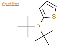 二(1,1-二甲基乙基)-2-噻吩基膦结构式图片|1439552-38-1结构式图片