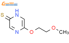 5-(2-甲氧基乙氧基)-2(1H)-吡嗪硫酮结构式图片|1439936-57-8结构式图片