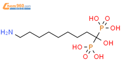 Phosphonic acid, (9-amino-1-hydroxynonylidene)bis-结构式图片|144050-48-6结构式图片
