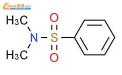 N,N-二甲基苯磺酰胺结构式图片|14417-01-7结构式图片