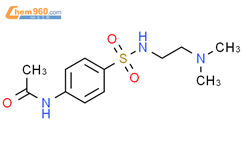 N-[4-[2-(dimethylamino)ethylsulfamoyl]phenyl]acetamide