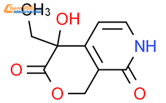 4-ethyl-4-hydroxy-1,7-dihydro-4H-pyrano[3,4-c]pyridine-3,8-dione