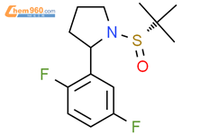 (2S)-2-(2,5-Difluorophenyl)-1-[(S)-(1,1-dimethylethyl)sulfinyl]pyrrolidine
