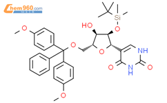 5'-DMT-2'-O-TBDMS-Pseudouricdine结构式图片|144429-56-1结构式图片