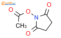 乙酸-N-琥珀酰亚胺酯结构式图片|14464-29-0结构式图片