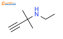 Ethyl(2-methylbut-3-yn-2-yl)amine结构式图片|14465-39-5结构式图片