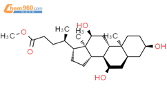 胆酸甲酯结构式图片|1448-36-8结构式图片