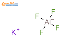 四氟铝酸钾结构式图片|14484-69-6结构式图片